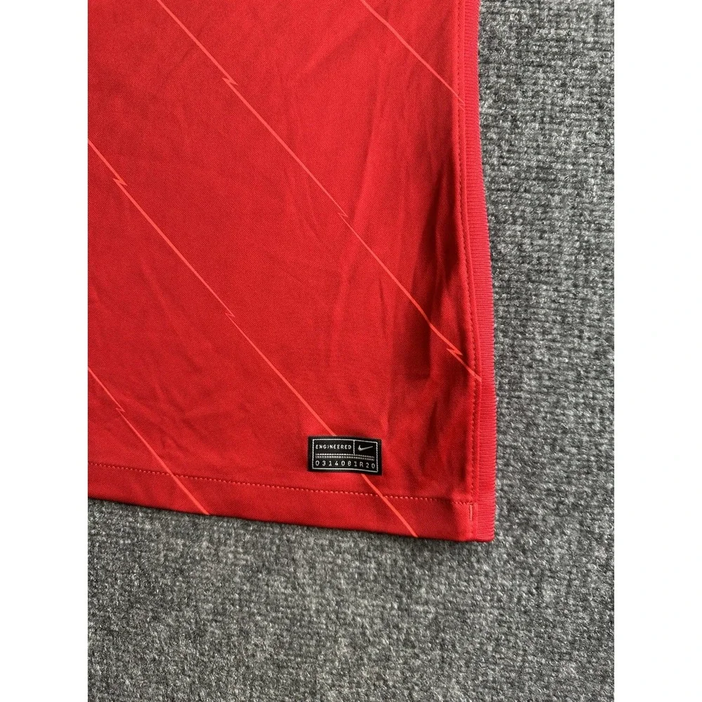Womens 2021 Nike Liverpool Home Soccer Jersey Red, Size XS